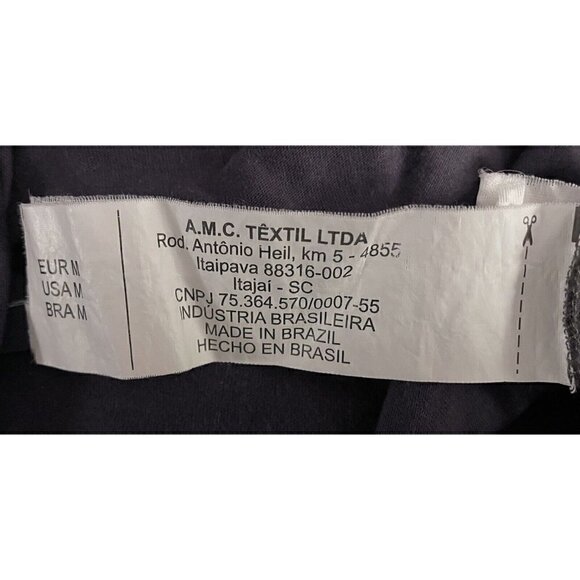 BRAZIL Coca-Cola Short Sleeve Graphic Brazil Fit V-Neck Gray T Women’s M - Picture 6 of 7